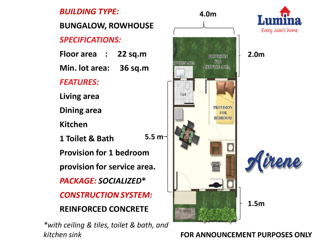 Lumina Homes Bacolod your home in Bacolod